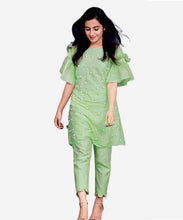 Load image into Gallery viewer, Pure Cotton Kurta with Palazzo