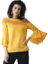 Load image into Gallery viewer, STYLE QUOTIENT Women's Plain Regular fit Top
