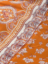 Load image into Gallery viewer, Women Orange &amp; White Printed Straight Kurta
